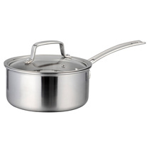 SF Shunfa crystal steel 16cm three-layer steel milk pot inner 304 stainless steel mini noodle pot single handle milk pot