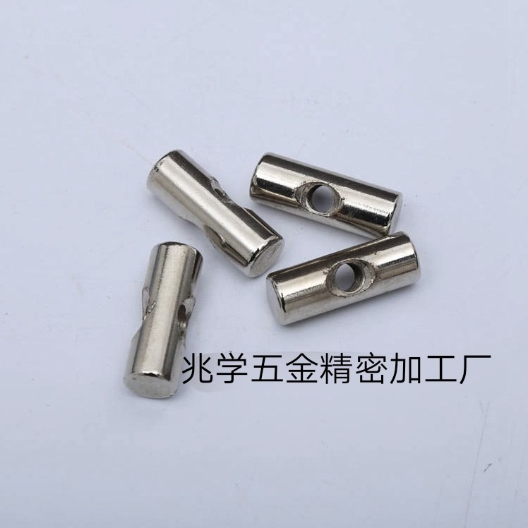 Boutique 304 stainless steel hammer nut cross - hole pre - buried piece cylindrical sales machining non - standard custom positioning pin