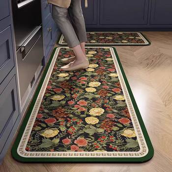 American oil-proof and dirt-resistant diatom mud kitchen floor mat