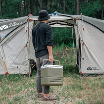 Mu Gaodi outdoor camping hand in hand to carry the incubator Outdoor car travel refrigerator bucket refrigerator fresh box Ice cube