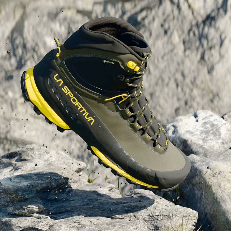 Lasportiva Outdoor Hiking and Mountaineering Shoes Gtx Waterproof Breathable Heavy-Duty Shoes Wear-Resistant Non-Slip Tx5 Men's and Women's Models