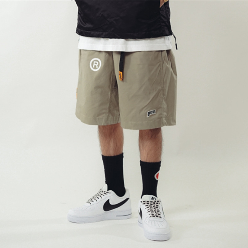 Battles men's and women's sports casual 100 shorts Japanese old tide brand breathable loose workwear five-point pants