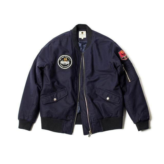 TCA pilot MA1 men's and women's jacket jacket casual loose baseball uniform tide brand warm couple thick coat