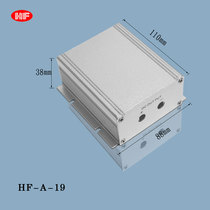 Aluminum alloy profile server GPS chassis shell inverter shell shell HF-A-19 38*88mm 12#aluminum