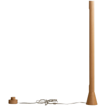 源氏木语实木落地灯现代简约客厅原木色立式氛围灯卧室创意床头灯