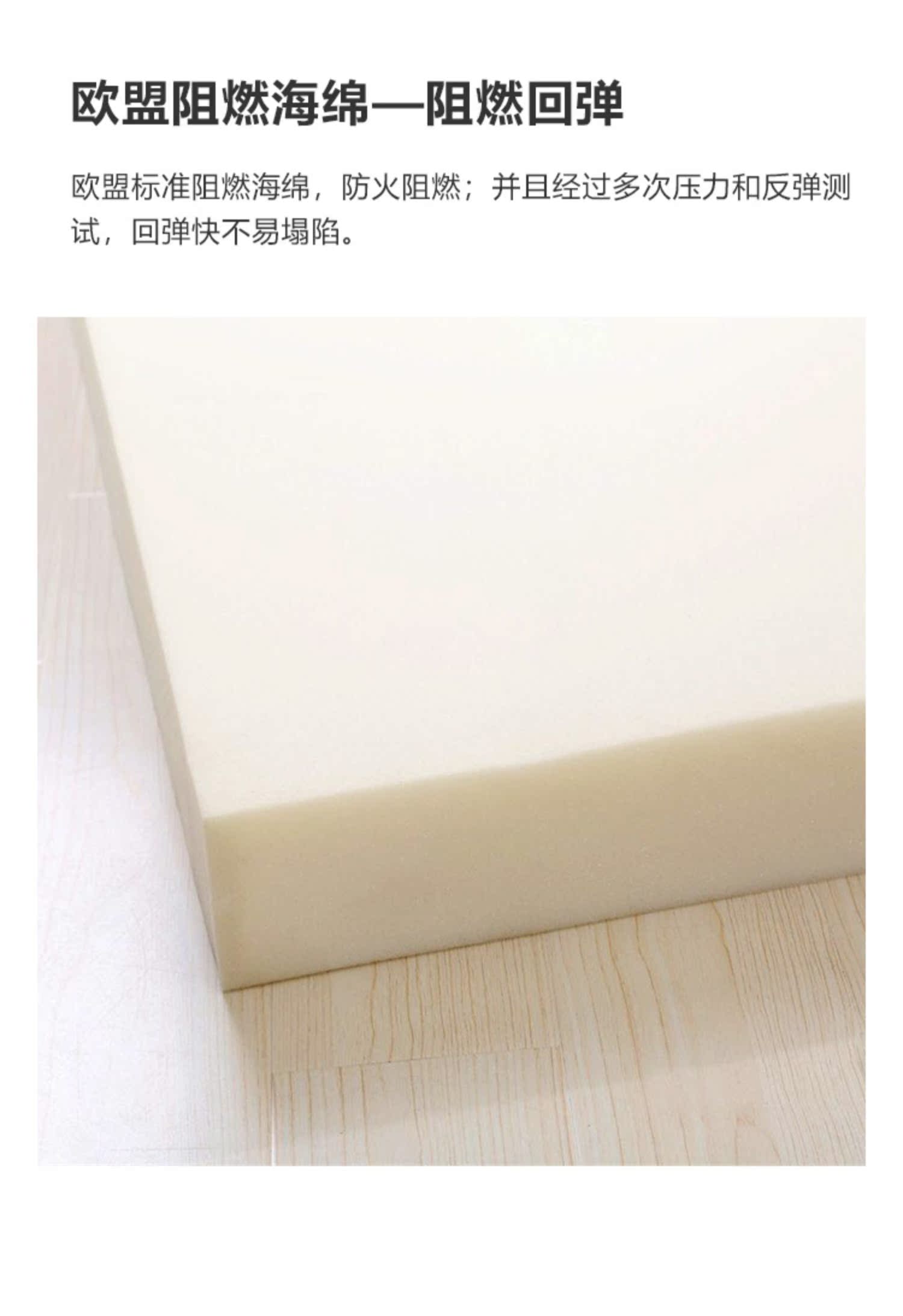 Genji Muyu Coir nệm 1,5 m 1,8 m Môi trường 3E thảm cứng mat 8cm thảm thoáng khí mỏng - Nệm nệm cao su thiên nhiên