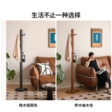 源氏木语 Вешалка для одежды из цельного дерева, черная вешалка для одежды в стиле Баухаус, домашняя вешалка из бука в средневековом стиле