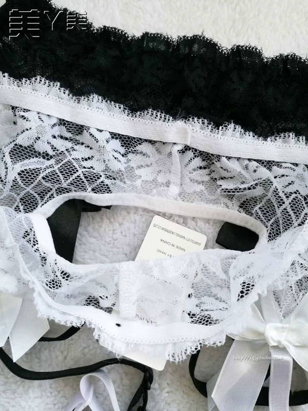 Sexy cám dỗ đầy đủ ren garter nơ garter đàn hồi chặt móc vớ đối tác garter