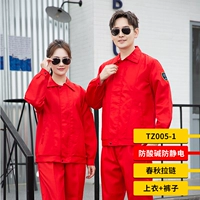 Весна и осень, антистатическая молния Red TZ005