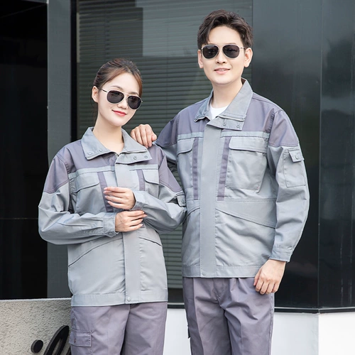 Осенний светоотражающий износостойкий комбинезон, свободный крой