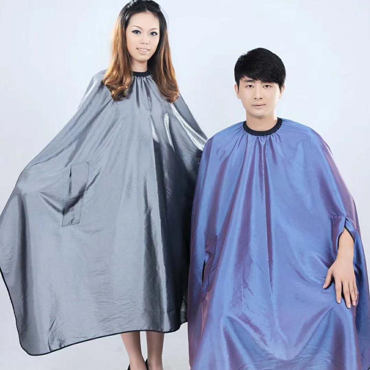 Reach out to handle the shop, adult elderly, cut head and slip around the cloth, adults hold children, anti-static non-stick wool print name LOGO