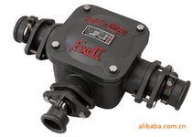 Mine explosion-proof cable junction box BHD2-100A-3T tee cable junction box 100A complete certificate