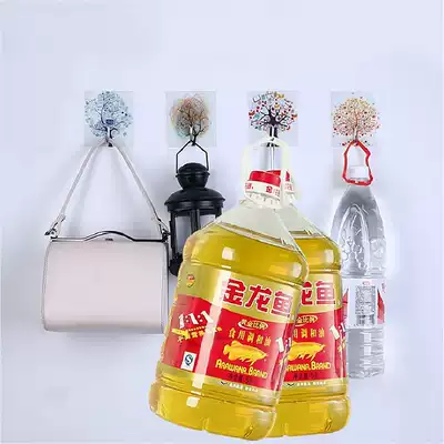 New strong adhesive hook Bathroom hook Kitchen wall seamless hook Creative load-bearing punch-free hook behind the door