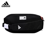 Adidas, спортивная поясная сумка, черная барсетка подходит для мужчин и женщин для велоспорта, для бега