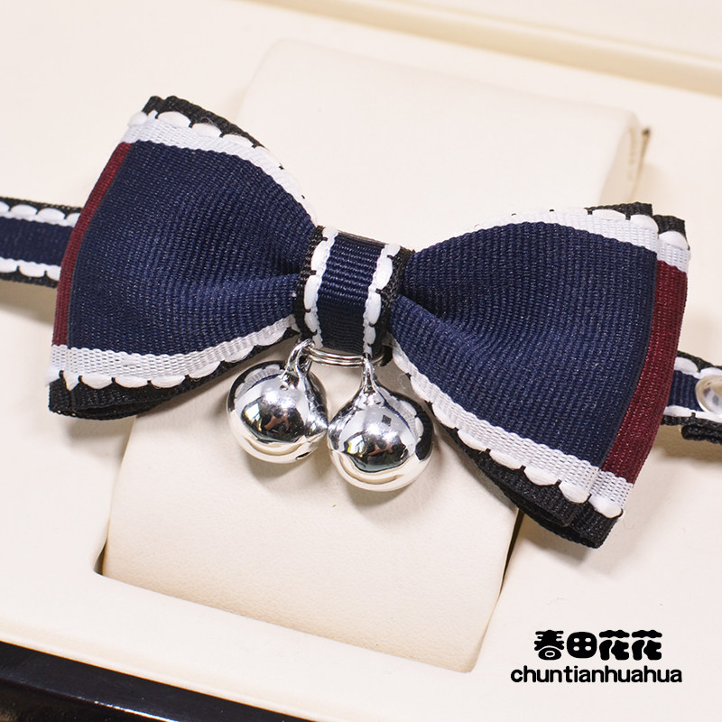 Kitty Necktie Tie Knot Dog Bell Neckline Pet Gentleman Chai Dog Cute Cat Cat Big-dog Bow Tie
