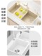 Japanese N2 Thickened 304 Stainless Steel Sink, Large Single Bowl, Cream-Colored Kitchen Sink for Washing Vegetables and Dishes at Home