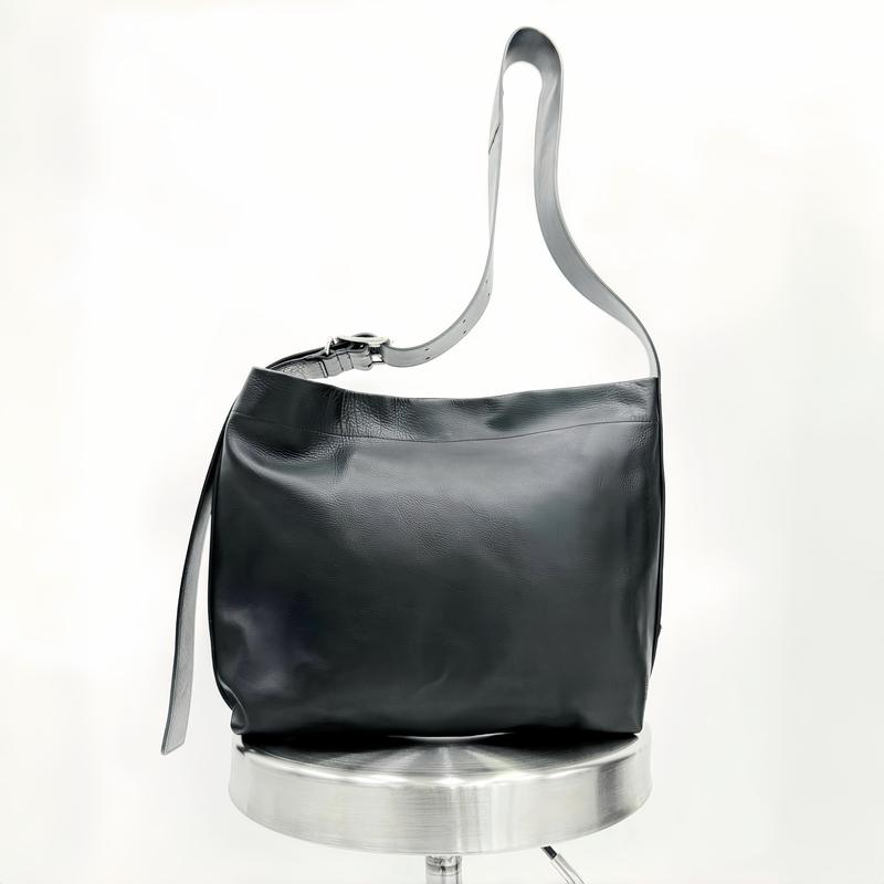 Vujad009-Theoleatheraffix Genuine Leather Single Shoulder Crossbody Bag, Casual and Versatile for Commuting, Adjustable Bag Vujad009-Theoleatheraffix Genuine Leather Single Shoulder Crossbody Bag, Casual and Versatile for Commuting, Adjustable Bag