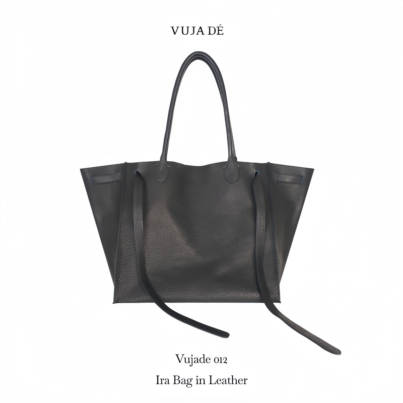 Vujade012-Ira Full-Grain Leather Shoulder Bag Large Capacity Simple High-End Commuter Casual Handbag