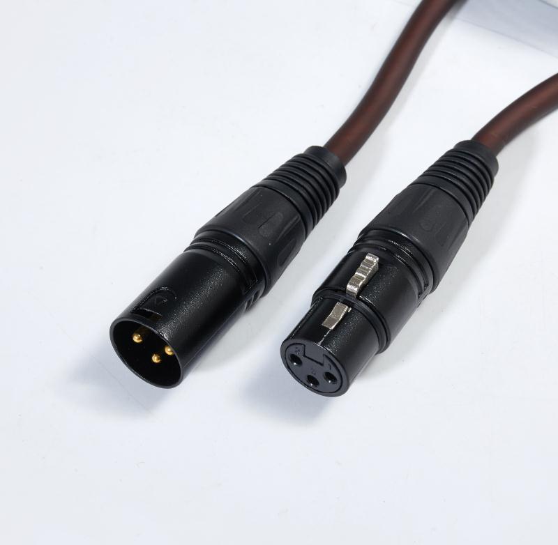Canon Male to Cannon Mother plug line microphone Line Wire Micclip Wire Nail Dragon Male bus 1 m