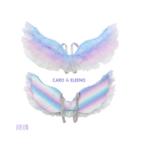 Halloween childrens Angel butterfly wings props kindergarten girl dance fairy magic wand cos back ornaments