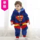 Babyiesies Trang phục mùa đông cho bé 2 bộ quần áo bé trai 3 tháng 1 tuổi mùa đông dày jumpsuit romper