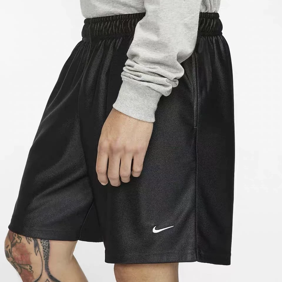 [Spot] коллекция Nikelab мужские Silk Black Hook шорты, баскетбольные штаны