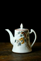 Chang Wu Ju Chang Kiln House Pastel Shou Rat Yen Year Coffee Pot Jingdezhen Handmade Ceramic Tea Teven Teapot