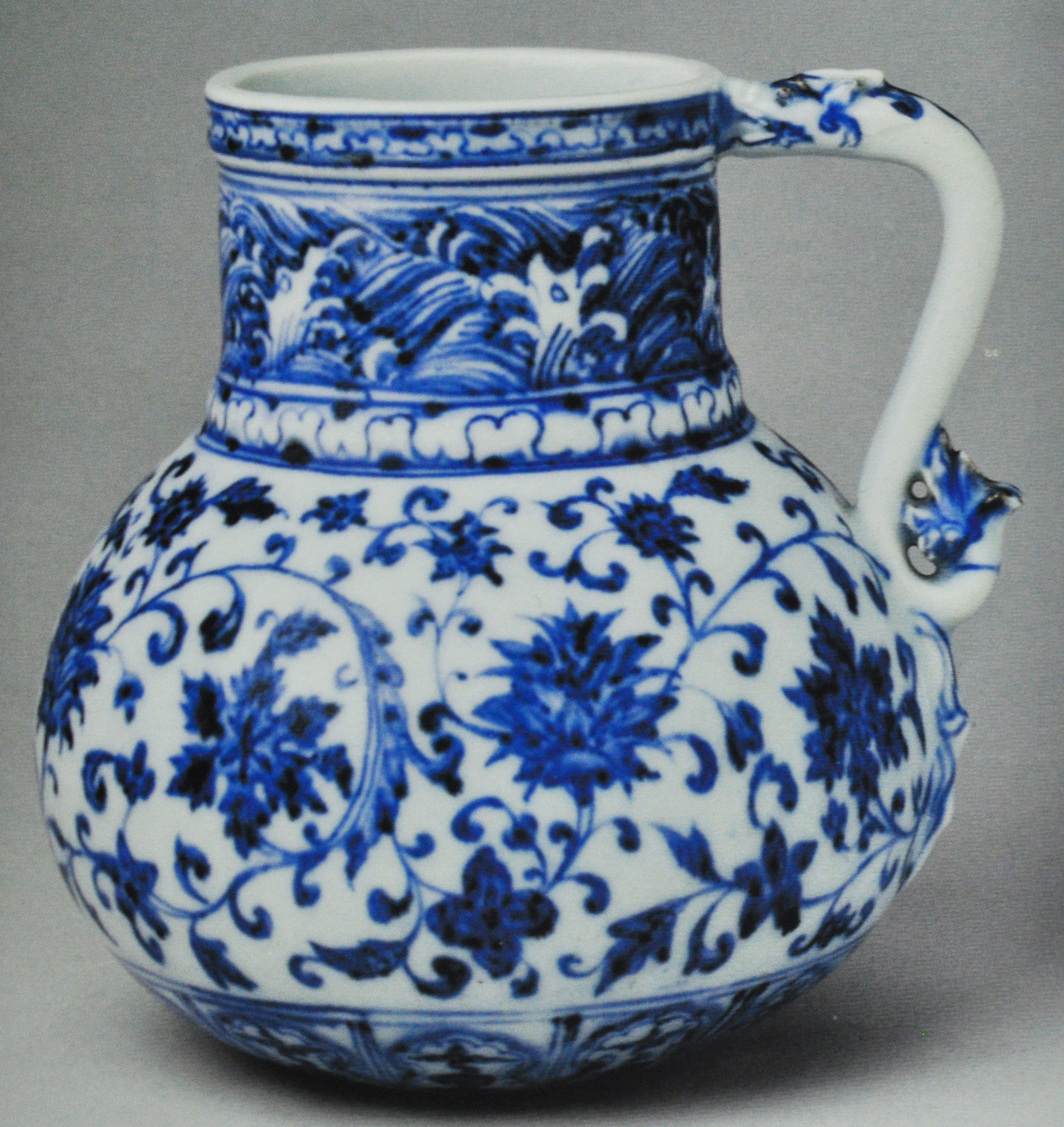 Yongle square brick offered home - cooked view flavour in hand - made of blue and white porcelain of jingdezhen ceramic tea set porcelain plate decoration by hand