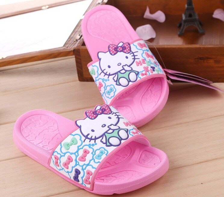 Pantoufles enfants en autre HELLO KITTY pour été - Ref 986940 Image 18