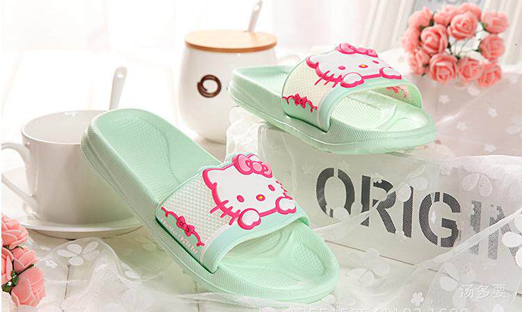 Pantoufles enfants en autre HELLO KITTY pour été - Ref 986940 Image 27