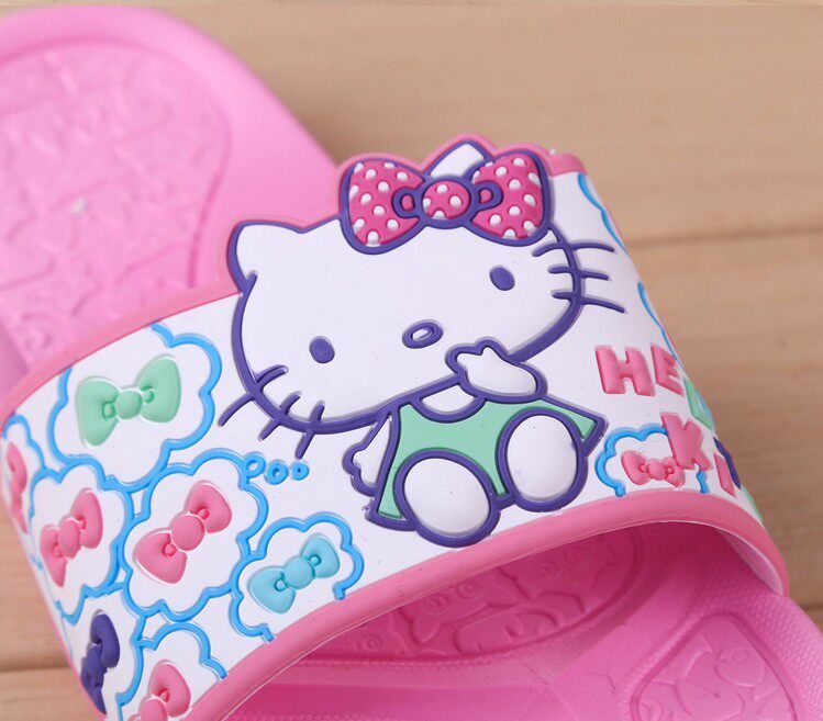 Pantoufles enfants en autre HELLO KITTY pour été - Ref 986940 Image 21
