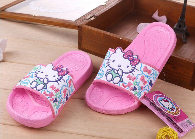 Pantoufles enfants en autre HELLO KITTY pour été - Ref 986940 Image 15