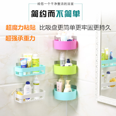 Makeup Room Shelve Shelve Wall-mounted Bathroom Shelve Suction wall Toilet Containing Powerful Adhesive Bathroom free of punch