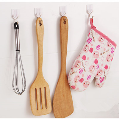 T Rotatable Strong Adhesive Hook 6 Fitted Kitchen Bathroom Wall-mounted Cloakhood Hooded Hook Door Rear free of scratchy stick