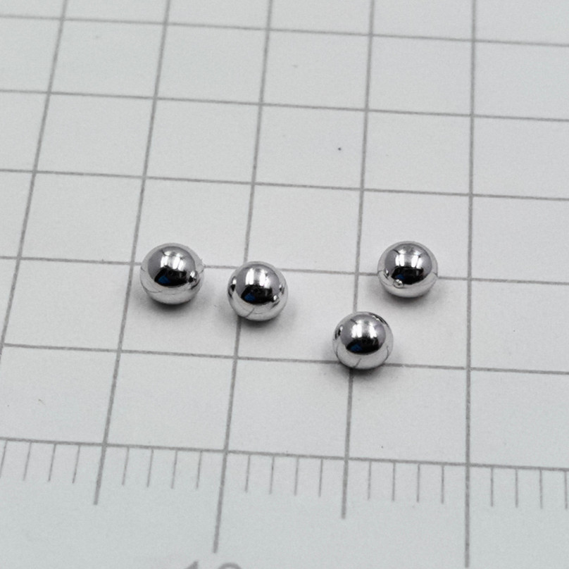 0.1g 金属铑 铑珠 铑熔珠 铑金 纯铑珠 铂族贵金属 Rh 99.99
