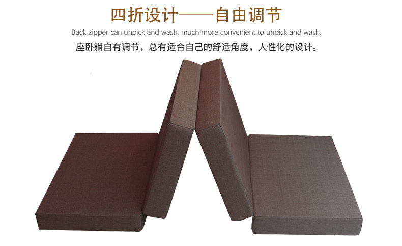 Tuỳ chỉnh mật độ cao bọt pad Sizhe ký túc xá đơn hoặc kép gấp nệm pad trưa thảm tatami mat nap - Nệm đệm everon chính hãng