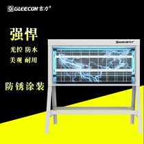 Jili large mosquito killer lamp outdoor courtyard garden waterproof blue light control Villa catching fly to repel insects