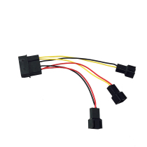 Case power D mouth Big 4P turn fan 3Pin connector 10% three (1 12V one 7V one 5V)