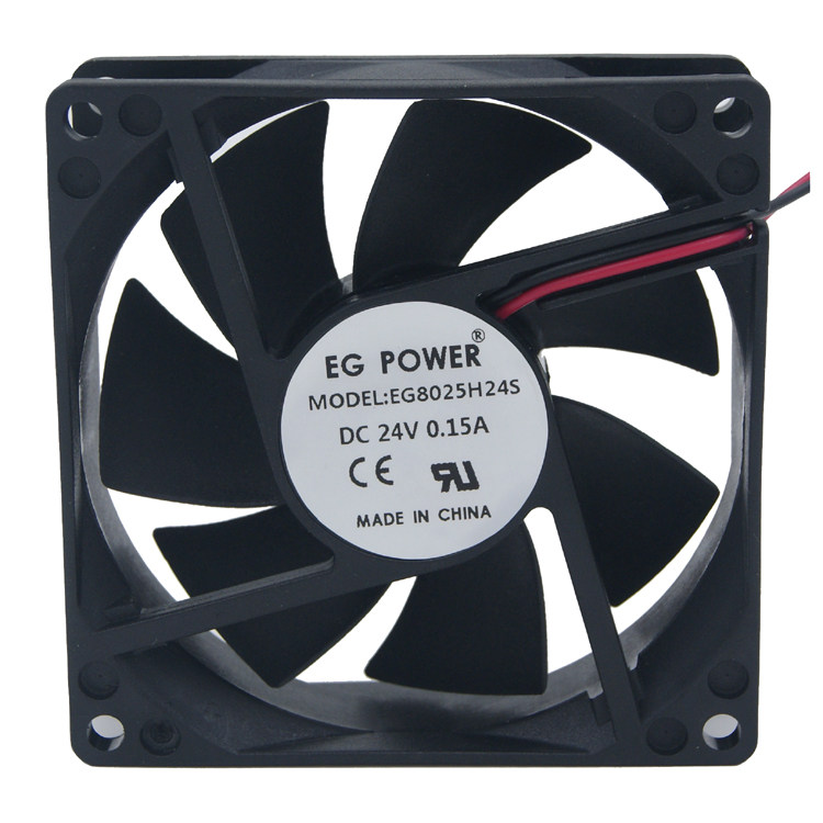 EG POWER EG8025H24S 0 15A 8025 8025 24V 24V Cooling Fan DC ventilator
