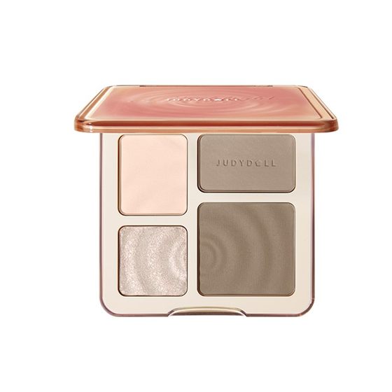 Judydoll Orange Blossom Repair and Highlight All-in-one Disk Blush Matte Brightening Three-dimensional Shadow Nose Shadow Comprehensive Disk New Products