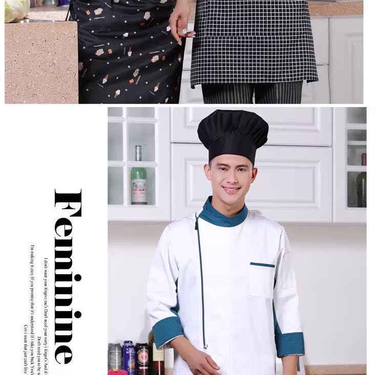 Veste chef cuisinier en coton - Ref 1911167 Image 12