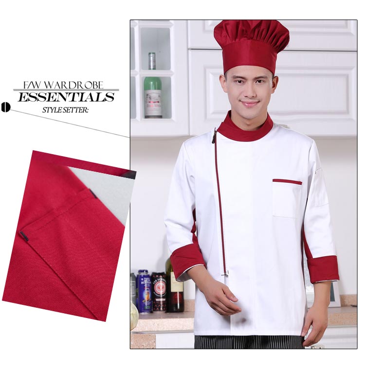 Veste chef cuisinier en coton - Ref 1911167 Image 25