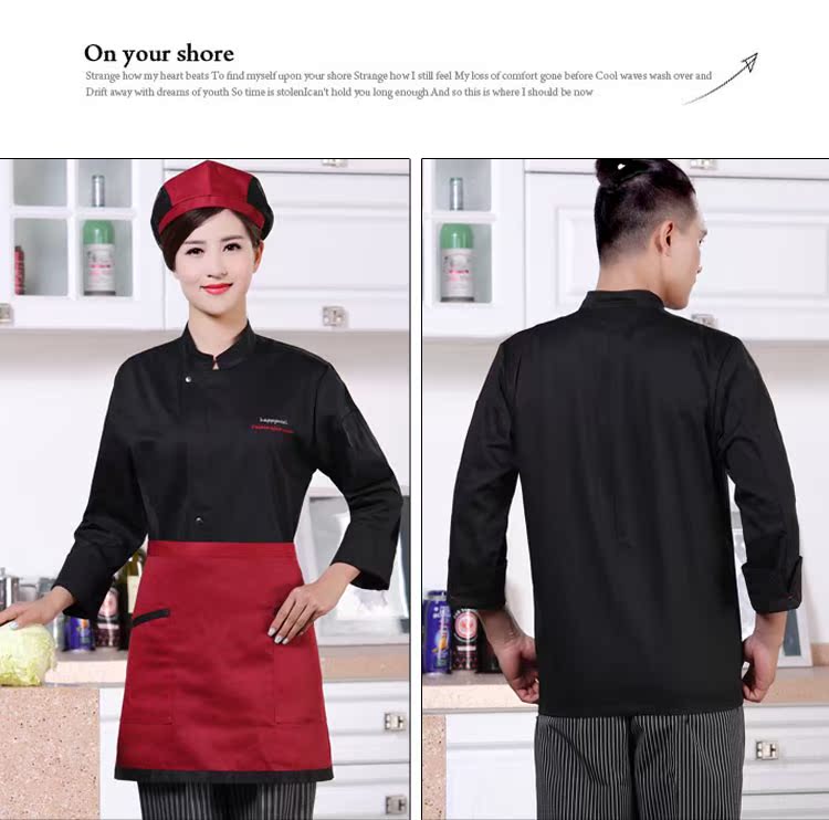 Veste chef cuisinier en coton - Ref 1911151 Image 18