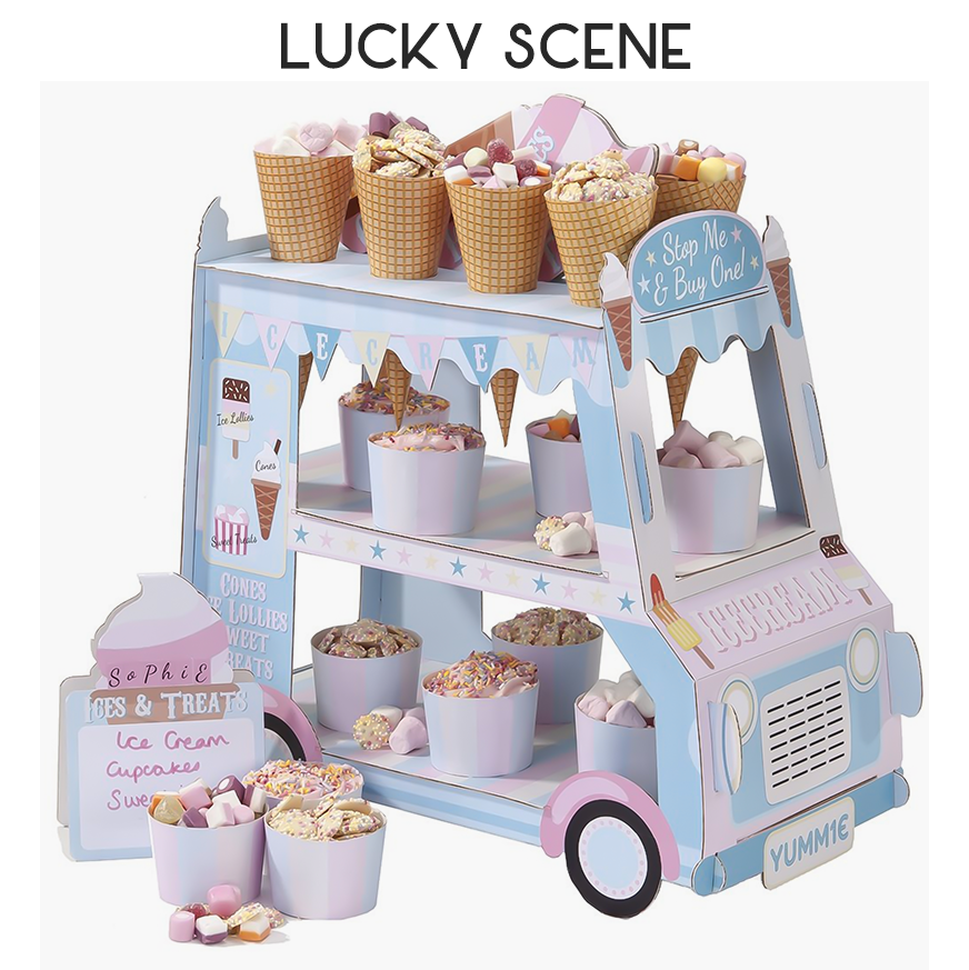 Streep Ice Cream Cart Cake Cake Holder Cake - Hold a party wedding