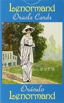 Imported genuine Lenormand Oracle Cards Lilnorman Oracle Card (now) retro version