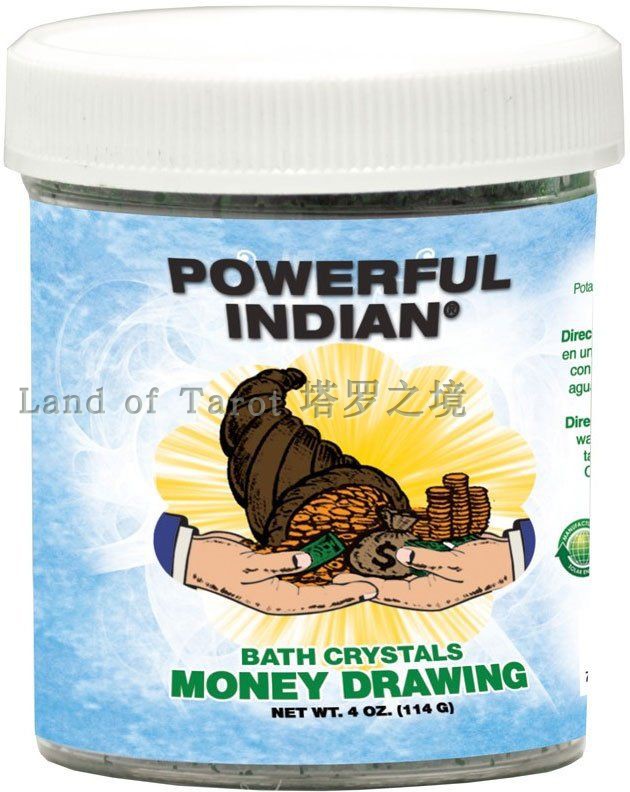 Import Indio Bath Crystals Money Drawing Money Bath Salt (now)