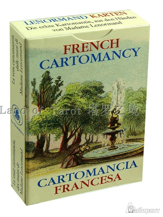 Imported Genuine French Cartomancy, Lino Renault Manca, France (now)