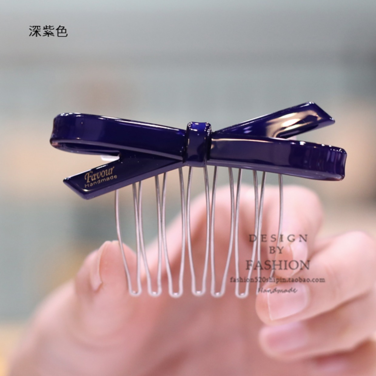 Quốc gia 25 nhân dân tệ vận chuyển Hàn Quốc acrylic chải tóc lược chải đầu dễ thương clip bangs lược tấm tóc clip kẹp tóc - Phụ kiện tóc phụ kiện tóc hà nội