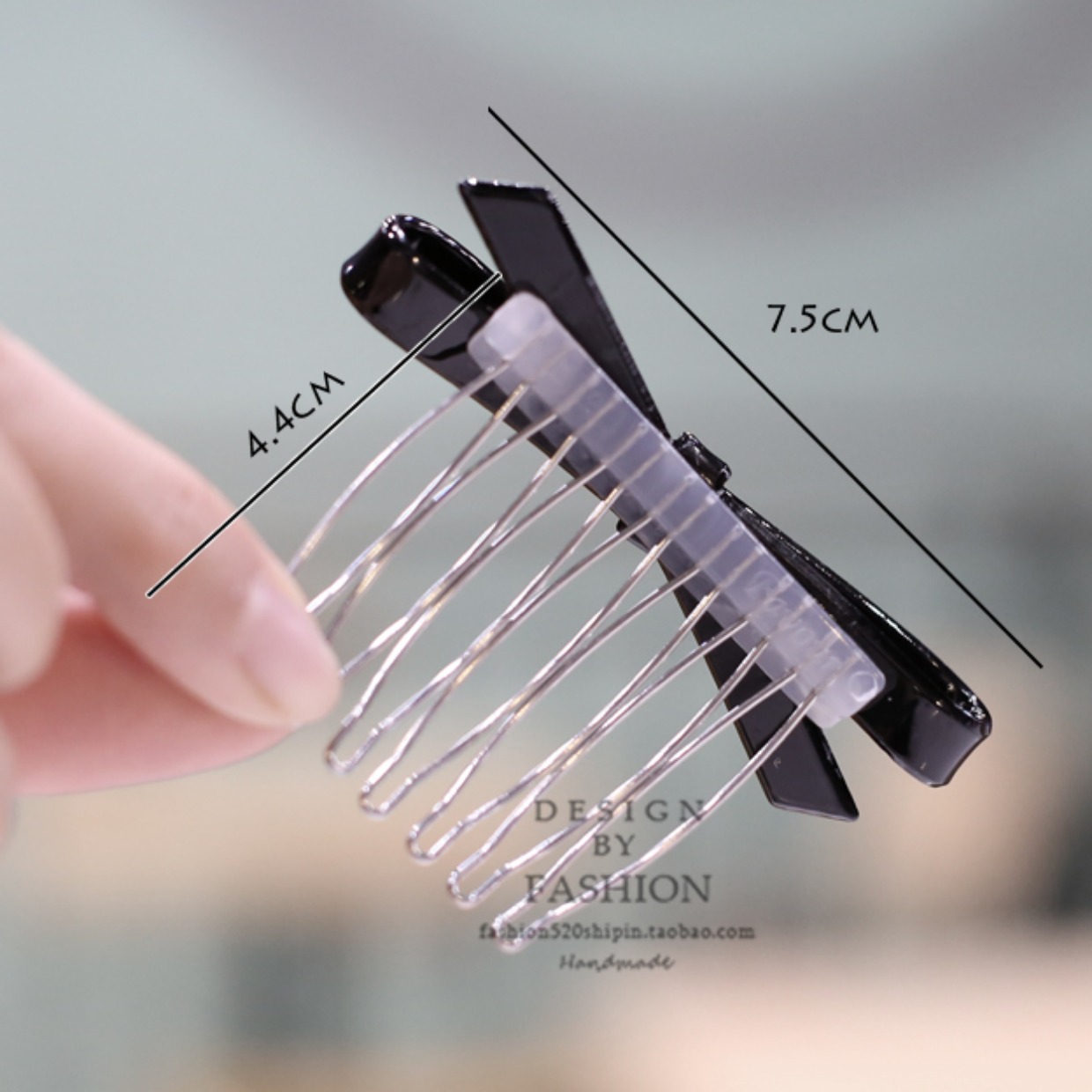 Quốc gia 25 nhân dân tệ vận chuyển Hàn Quốc acrylic chải tóc lược chải đầu dễ thương clip bangs lược tấm tóc clip kẹp tóc - Phụ kiện tóc phụ kiện tóc hà nội