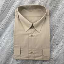 Old style beige shirt long sleeve old style beige thin shirt summer vintage shirt